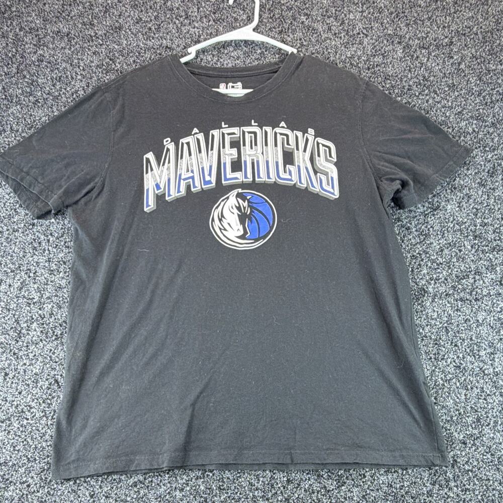 Dallas Mavericks Ultra Game NBA Graphic T-Shirt Men's XL Black Short Sleeve
